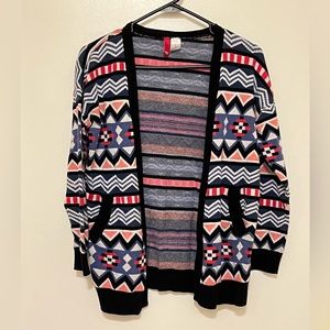 H&M Aztec Print Cardigan